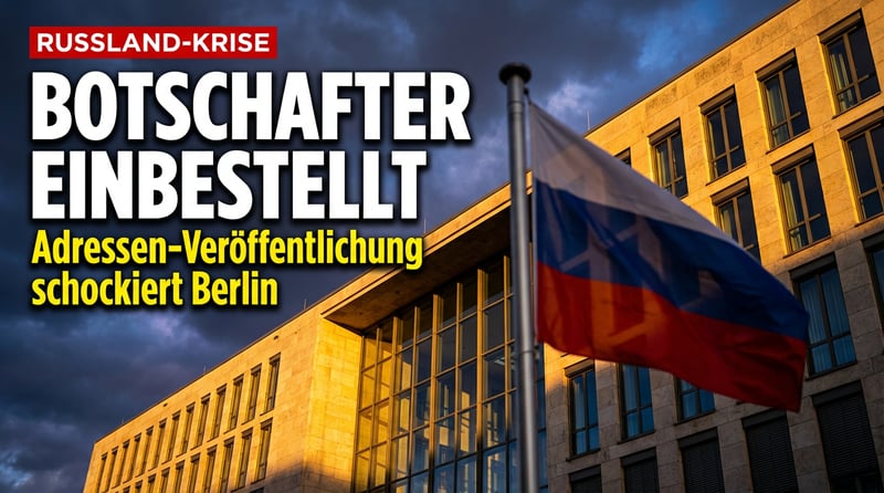 Moskaus Provokation: Berlin bestellt russischen Botschafter ein – doch reicht das?