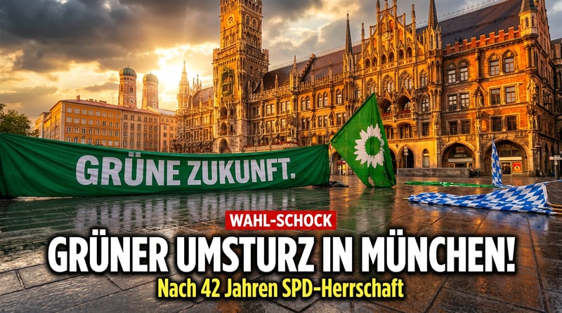 Münchens grüner Umsturz: Nach 42 Jahren SPD-Herrschaft regiert nun ein 35-Jähriger am Marienplatz