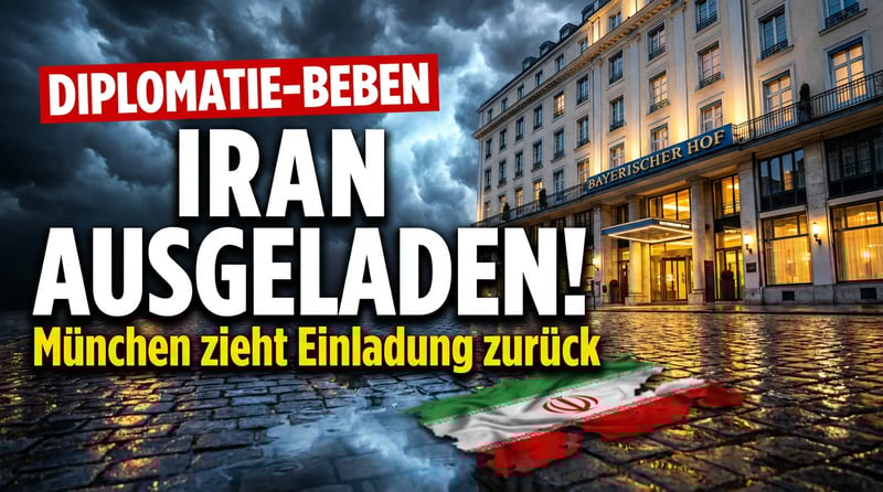 Münchner Sicherheitskonferenz zieht Iran-Einladung zurück: Diplomatie oder Doppelmoral?