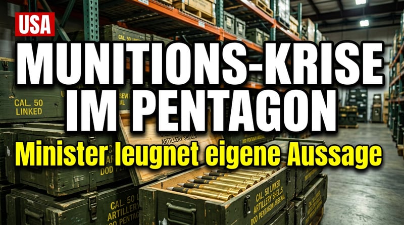 Munitionskrise im Pentagon: Wenn der US-Verteidigungsminister die Realität zur "Medienlüge" erklärt
