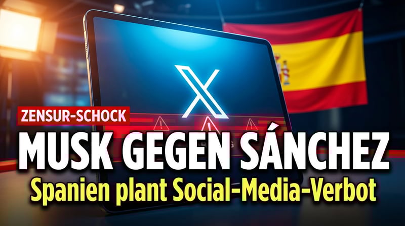 Musk entlarvt spanische Zensurpläne: Sánchez will Meinungsfreiheit im Netz ersticken