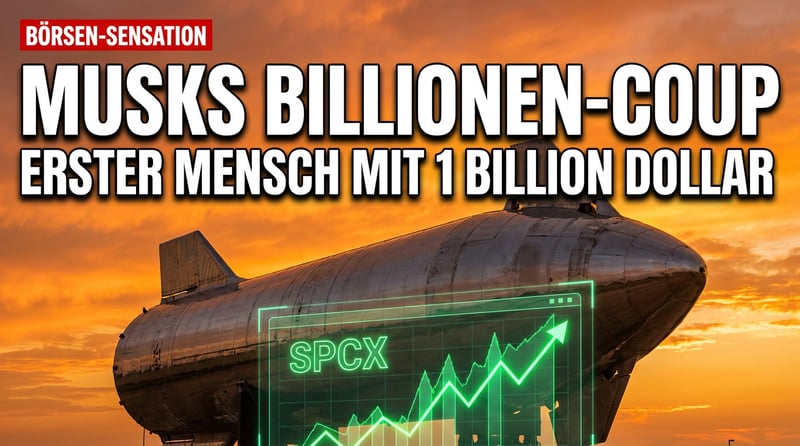 Musks Billionen-Coup: Wenn ein Mann das Universum unter sich aufteilt