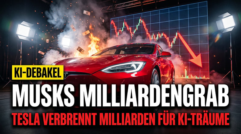 Musks Milliardengrab: Wie Tesla das Geld der Anleger in KI-Träumen verbrennt