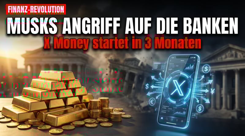Musks X Money: Wie der Tech-Milliardär die Banken endgültig überflüssig machen will