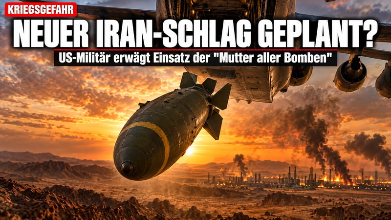 „Mutter aller Bomben“: Plant Washington den nächsten Iran-Schlag?