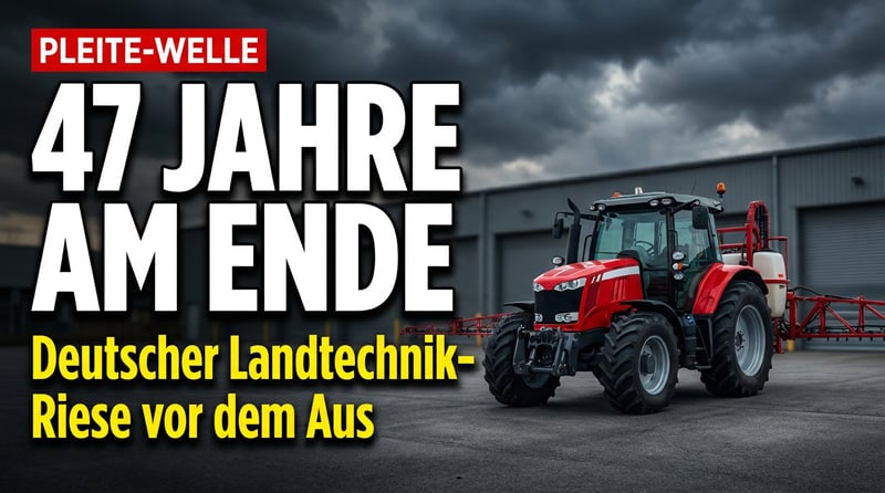 Nach 47 Jahren am Ende: Wie die Politik die deutsche Landtechnik in den Abgrund treibt