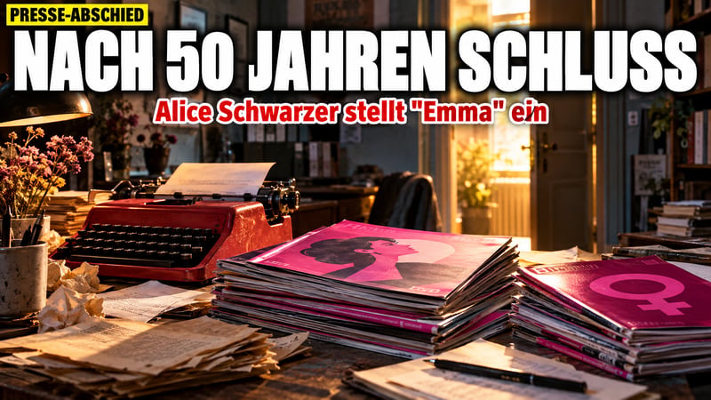 Nach 50 Jahren: Alice Schwarzer zieht bei der „Emma“ den Stecker!