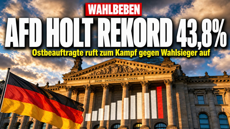 Nach AfD-Rekordsieg: Ostbeauftragte mobilisiert die Zivilgesellschaft