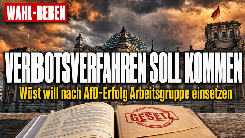 Nach AfD-Triumph: Wüst will Verbotsverfahren jetzt konkret anschieben