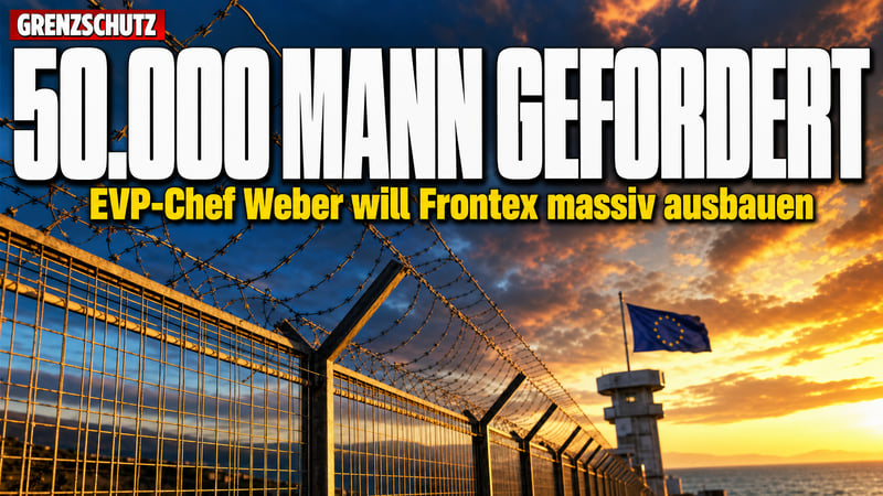 Nach Ceuta: Weber will 50.000 Frontex-Männer – und Lager in Afrika