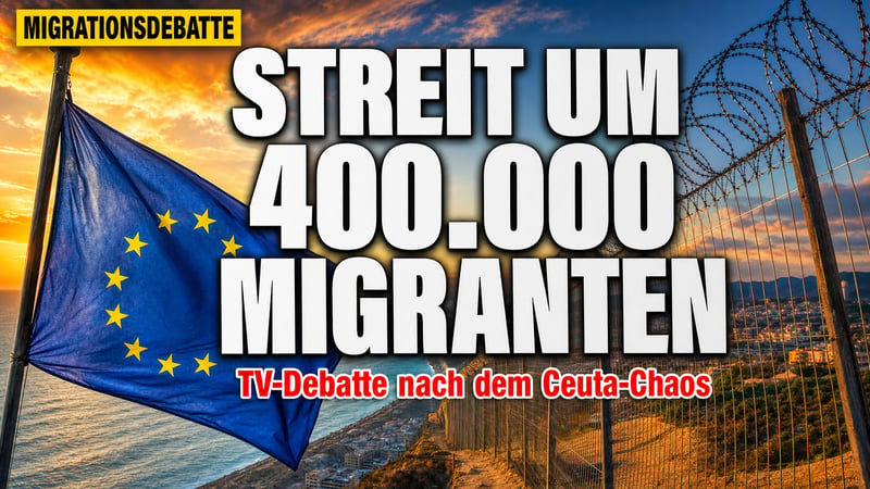 Nach dem Ceuta-Chaos: TV-Streit um 400.000 Migranten pro Jahr