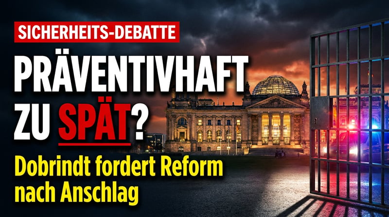 Nach dem Terror von Berlin: Dobrindt entdeckt die Präventivhaft – nur warum erst jetzt?