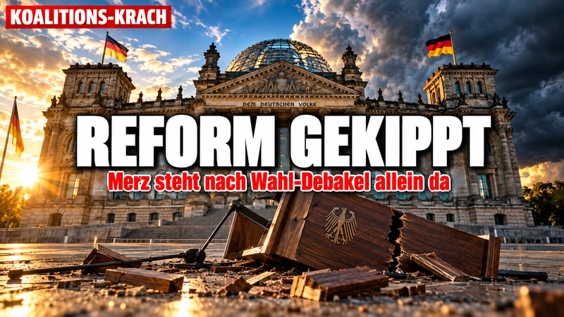 Nach dem Wahl-Debakel: SPD kippt den Reformkurs – Merz steht allein da