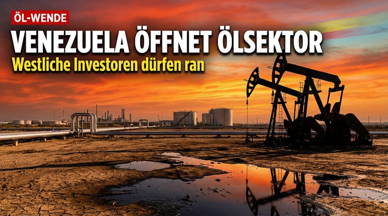 Nach Maduros Sturz: Venezuela öffnet Ölsektor für westliche Investoren