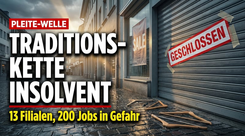 Nächstes Traditionsunternehmen am Abgrund: „Yeans Halle“ meldet Insolvenz an