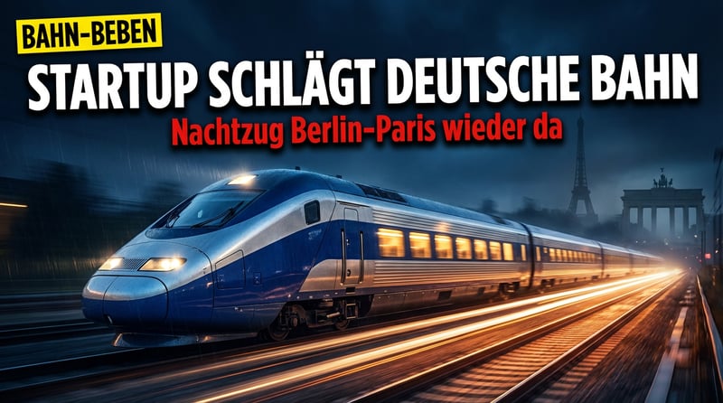 Nachtzug Berlin-Paris: Ein belgisches Startup schafft, woran Deutsche Bahn und Bundesregierung scheiterten