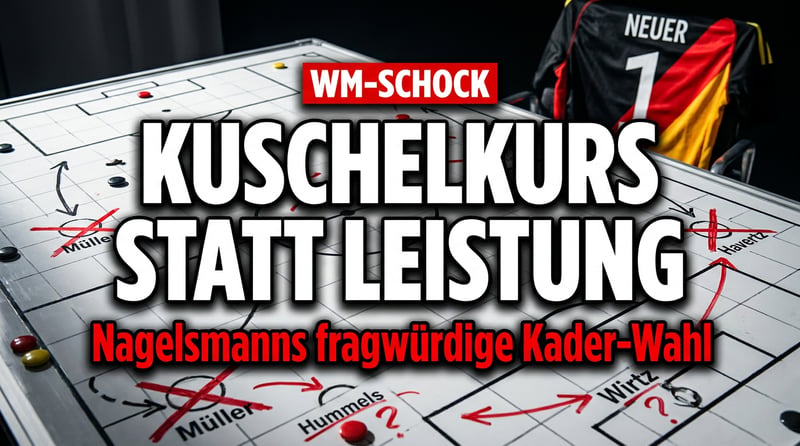 Nagelsmanns Kuschelkurs zur WM: Wenn Vertrautheit wichtiger wird als Leistung