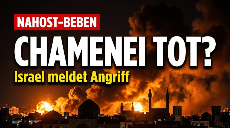 Nahost-Eskalation: Ayatollah Chamenei offenbar bei US-israelischem Angriff getötet