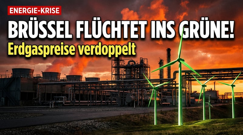 Nahost-Eskalation treibt Energiepreise: Brüssel greift zum grünen Strohhalm