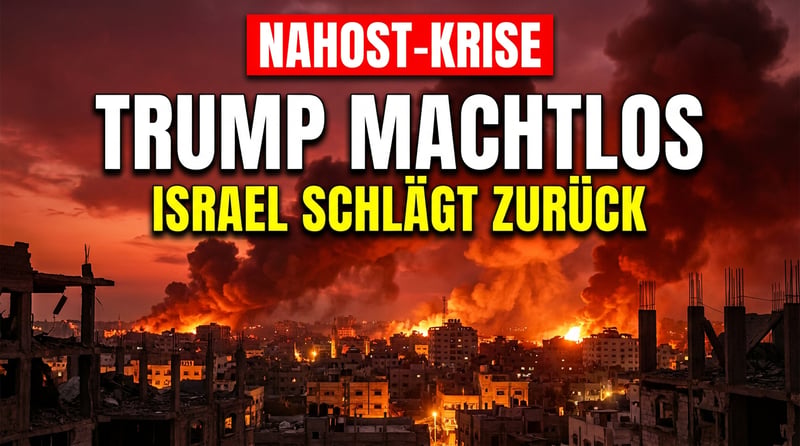 Nahost in Flammen: Israels Vergeltungsschlag gegen den Iran sprengt jede Friedensordnung – und Trump steht hilflos daneben