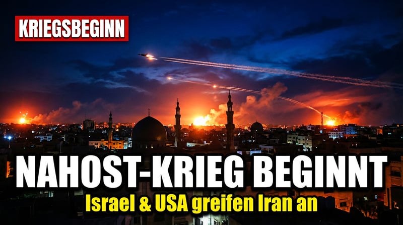 Nahost-Pulverfass explodiert: Israel und USA starten Großangriff auf den Iran
