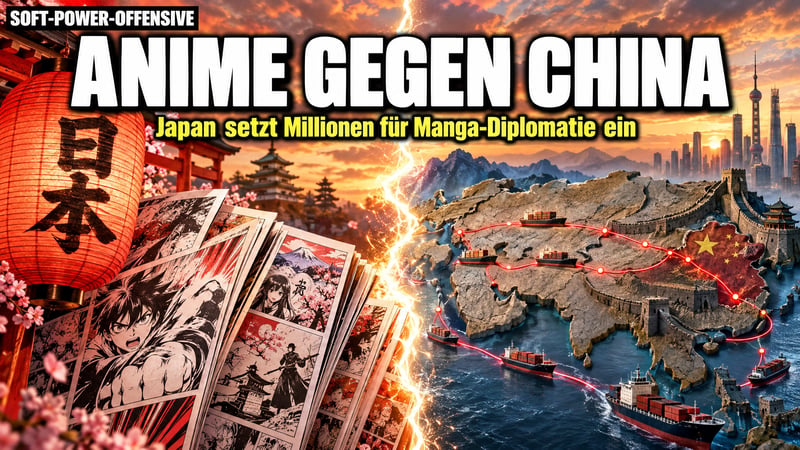 Naruto statt Neue Seidenstraße: Japan schickt Anime gegen China ins Feld