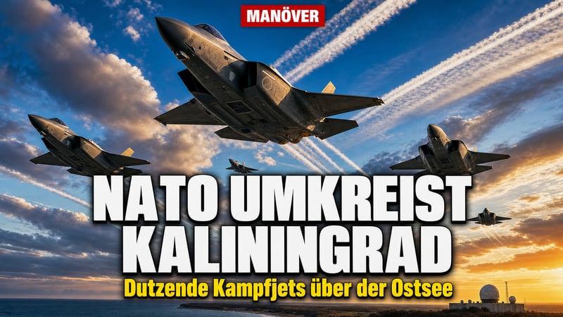 NATO-Jets kreisen um Kaliningrad: Wie brisant ist dieses Manöver?