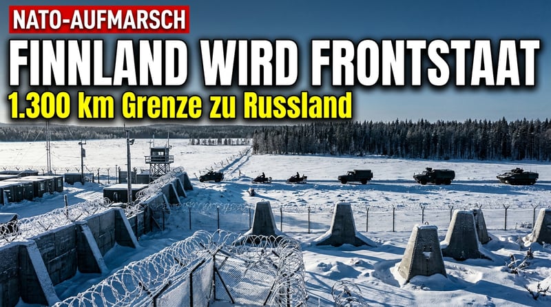 NATO rückt an Russlands Grenze vor: Finnland wird zum militärischen Frontstaat