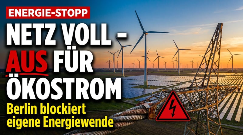 Netz voll, Antrag abgelehnt: Wie Berlin die eigene Energiewende gegen die Wand fährt