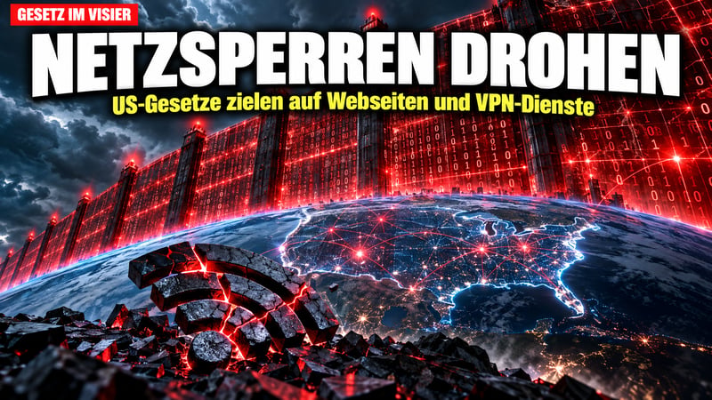 Netzsperren made in USA: Kommt jetzt die große Internet-Mauer?