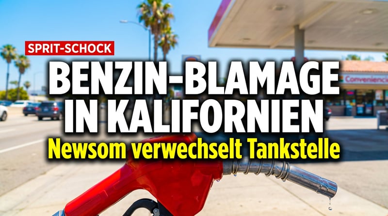 Newsoms peinliche Blamage: Kaliforniens Benzinpreis-Desaster entlarvt