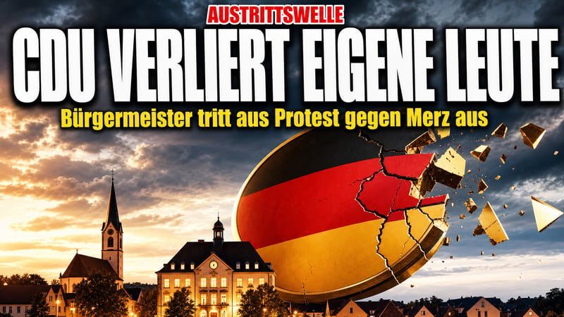 „Nicht tragbar“: CDU-Bürgermeister kehrt Merz den Rücken