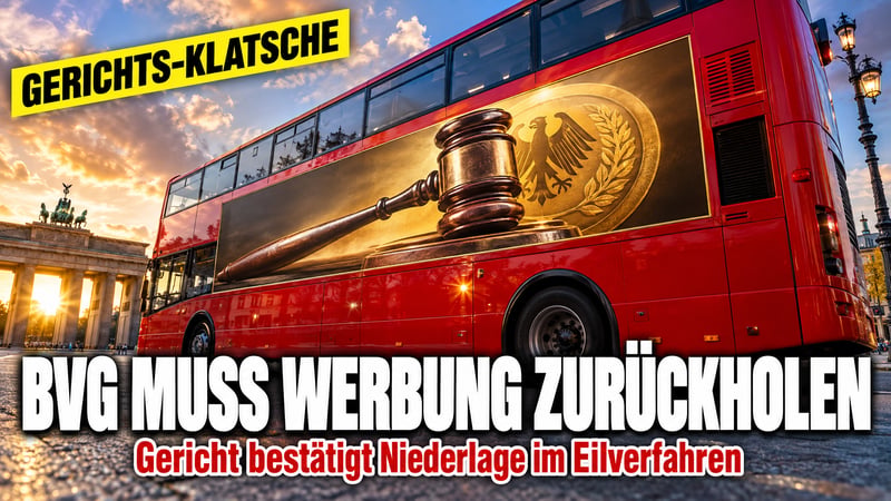 Niederlage für die BVG: Nius-Werbung muss zurück in Bus und U-Bahn