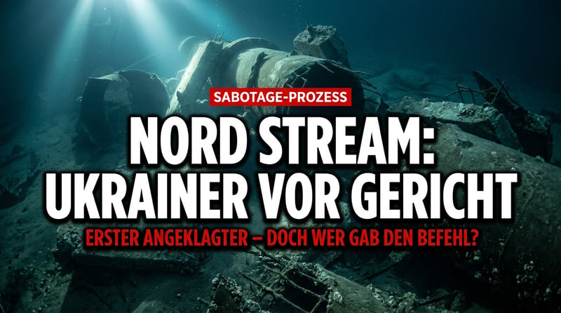 Nord-Stream-Anklage: Ein ukrainischer Taucher als Sündenbock – während die wahren Fragen im Dunkeln bleiben