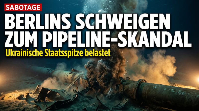 Nord Stream: Berlins ohrenbetäubendes Schweigen zur ukrainischen Staatsspitze