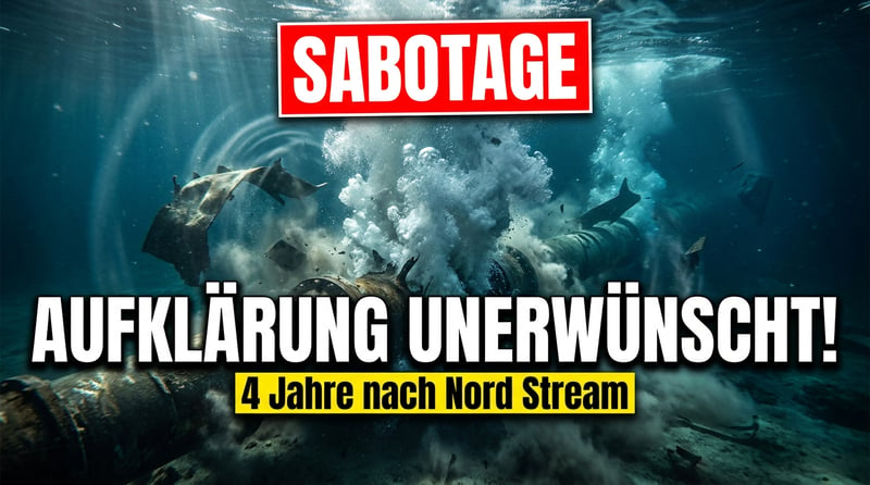 Nord-Stream-Sprengung: Wenn Aufklärung zum Verbrechen erklärt wird