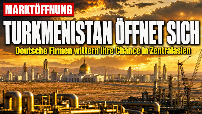 Nordkorea Zentralasiens öffnet sich: Deutsche Firmen wittern ihre Chance