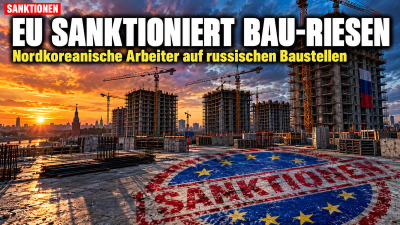 Nordkoreaner auf Russlands Baustellen? EU sanktioniert Bau-Riesen Samolet!