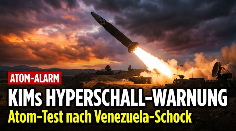 Nordkoreas Hyperschall-Warnung: Kim Jong Un testet nuklearfähige Rakete und geißelt USA als "Schurkenstaat"