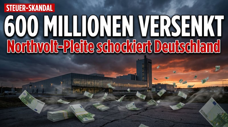 Northvolt-Desaster: Wie 600 Millionen Steuergeld in Schwedens Pleitewerk versickerten