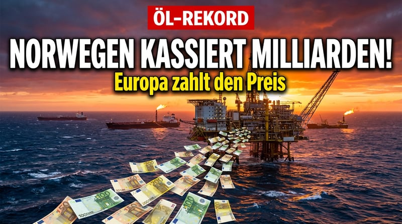 Norwegens Öl-Bonanza: Rekordexporte entlarven Europas fatale Energiepolitik
