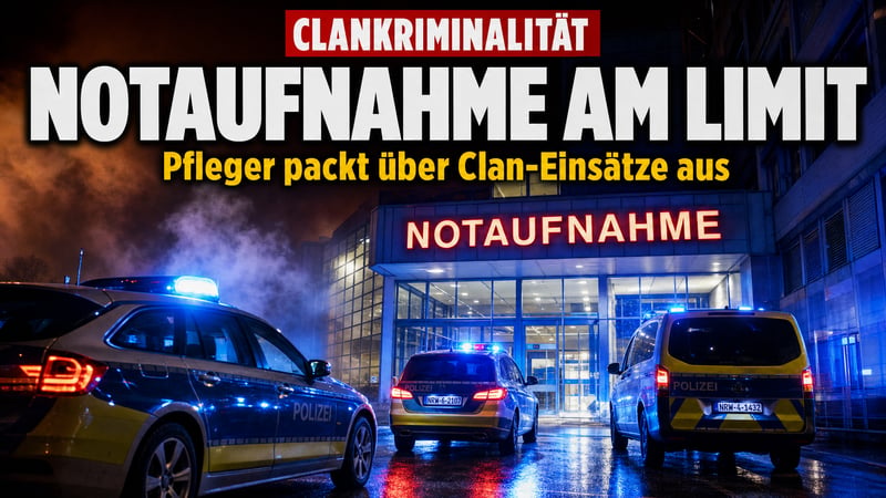 Notaufnahme im Ausnahmezustand: Pfleger packt über Clan-Einsätze aus