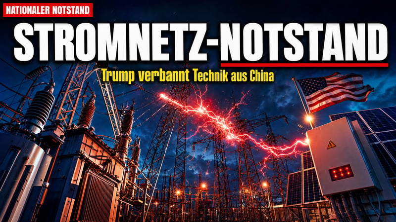 Notstand am Netz: Trump verbannt Chinas Technik aus Amerikas Steckdosen