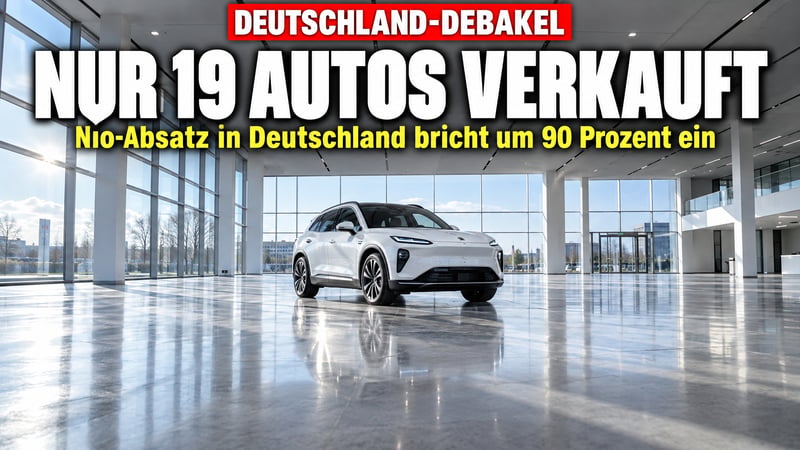 Nur 19 Autos in acht Monaten: Nios Deutschland-Debakel!