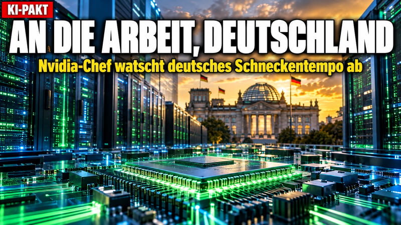 Nvidia-Boss watscht Deutschland ab: „Macht euch einfach an die Arbeit“