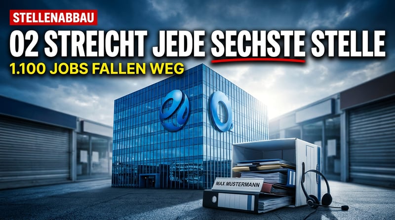 O2 streicht jede sechste Stelle: Wenn der Mobilfunkriese seine eigenen Kunden wegdigitalisiert