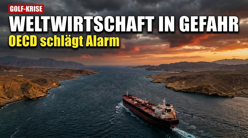 OECD schlägt Alarm: Krieg am Golf könnte die Weltwirtschaft in die Knie zwingen