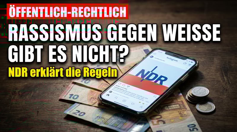Öffentlich-rechtlicher Rundfunk erklärt: Rassismus gegen Weiße existiert nicht