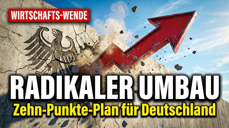 Ökonomen fordern radikalen Umbau: Zehn-Punkte-Plan soll Deutschland aus der Krise reißen