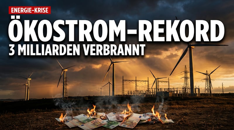 Ökostrom-Rekord 2025: Wie die Energiewende Milliarden verbrennt, während die Politik vom Erfolg träumt